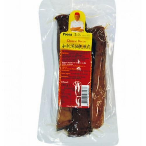 Poon Wind Dried Chinese Bacon 250g（Price Calculated By Weight)
