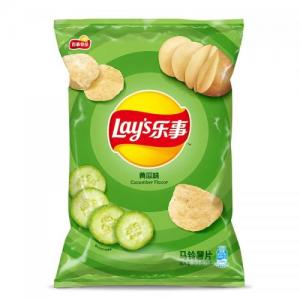 Lay's Potato Chips Crisps Cucumber Flavour 70g