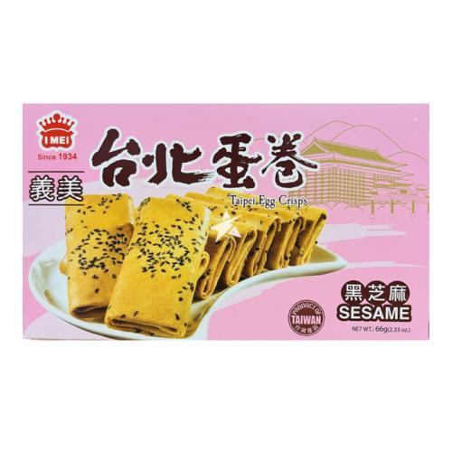 IM Taipei Egg Crips - Black Sesame