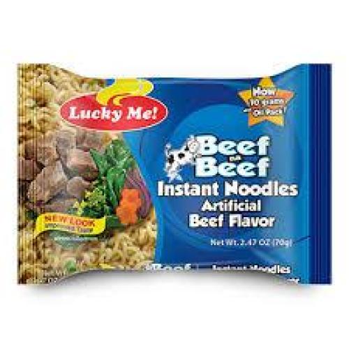 LUCKY ME Packet Instant Mami Noodle - Beef 55g