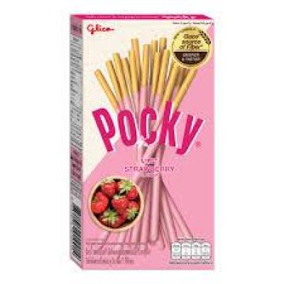 GLICO POCKY Sticks - Strawberry 43g
